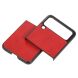 Защитный чехол UniCase Leather Series для Samsung Galaxy Flip 3 - Red (282301R). Фото 2 из 4