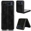 Защитный чехол UniCase Leather Series (FF) для Motorola Razr 40 - Black (336509B)