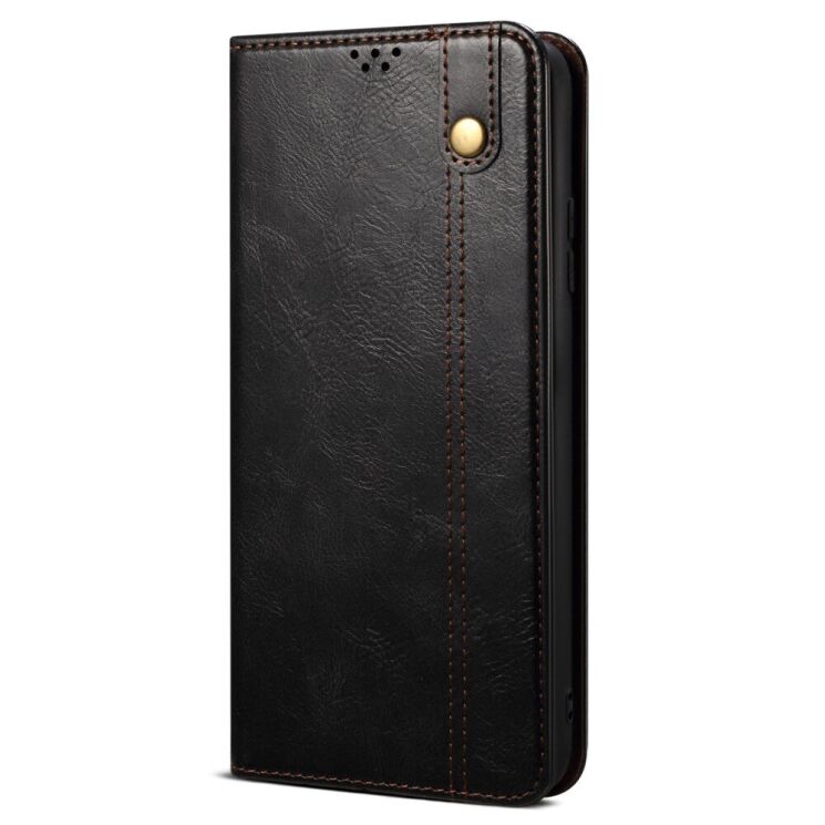 Защитный чехол UniCase Leather Wallet для Apple iPhone 14 Pro - Black: фото 2 из 9