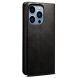 Защитный чехол UniCase Leather Wallet для Apple iPhone 14 Pro - Black (301375B). Фото 3 из 9