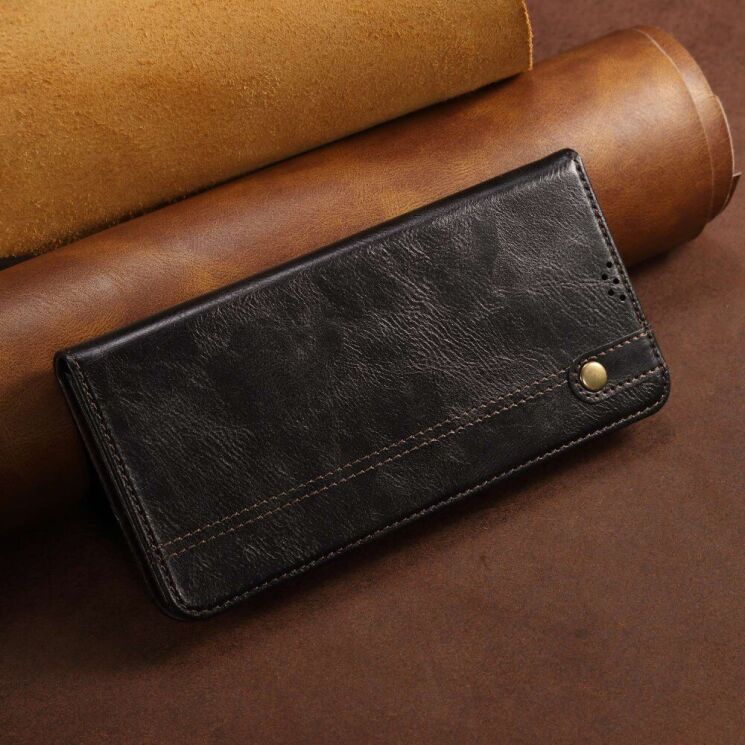 Защитный чехол UniCase Leather Wallet для Apple iPhone 14 Pro - Green: фото 8 из 9