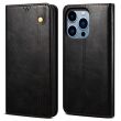 Защитный чехол UniCase Leather Wallet для Apple iPhone 14 Pro - Black (301375B)