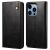 Защитный чехол UniCase Leather Wallet для Apple iPhone 14 Pro - Black: фото 1 из 9
