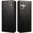 Защитный чехол UniCase Leather Wallet для Apple iPhone 16 - Black (366457B)