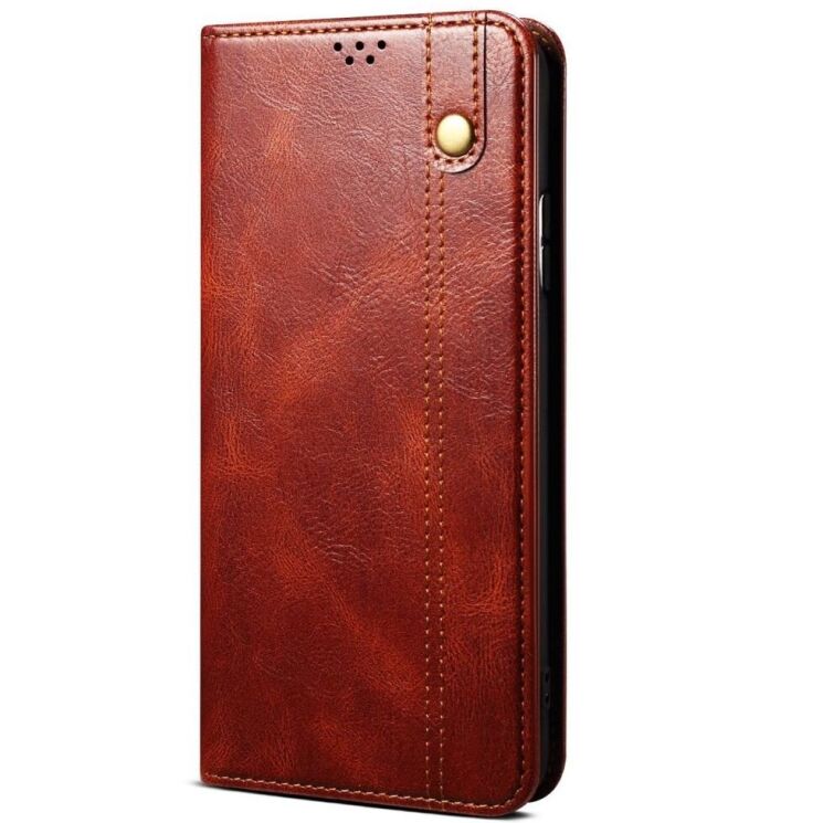 Захисний чохол UniCase Leather Wallet для Apple iPhone 16e - Brown: фото 6 з 7