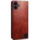 Защитный чехол UniCase Leather Wallet для Nothing CMF Phone 1 - Brown (370926Z). Фото 6 из 6