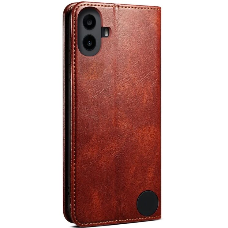 Защитный чехол UniCase Leather Wallet для Nothing CMF Phone 1 - Brown: фото 6 из 6