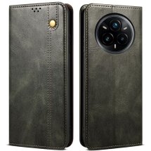 Защитный чехол UniCase Leather Wallet для Realme 14 Pro Plus - Green: фото 1 из 7