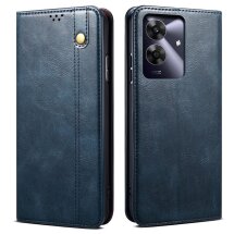 Защитный чехол UniCase Leather Wallet для Realme C63 / Note 60 - Blue: фото 1 из 6