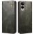 Защитный чехол UniCase Leather Wallet для Samsung Galaxy S25 Edge (S937) - Green: фото 1 из 7