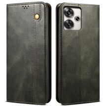 Защитный чехол UniCase Leather Wallet для Xiaomi Redmi 13 - Green: фото 1 из 6