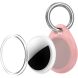 Защитный чехол UniCase Lock Clip для Apple AirTags - Transparent Pink (274015TP). Фото 2 из 2