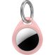 Защитный чехол UniCase Lock Clip для Apple AirTags - Transparent Pink (274015TP). Фото 1 из 2