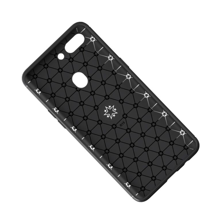 Чехол с магнитным кольцом UniCase Magnetic Ring для Xiaomi Mi 8 Lite - Black: фото 5 из 12