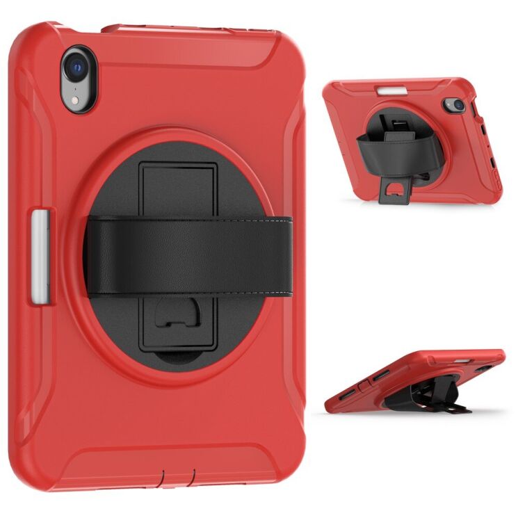Захисний чохол UniCase Rugged-X для Apple iPad mini 6 / 7 (2021/2024) - Red: фото 4 з 12