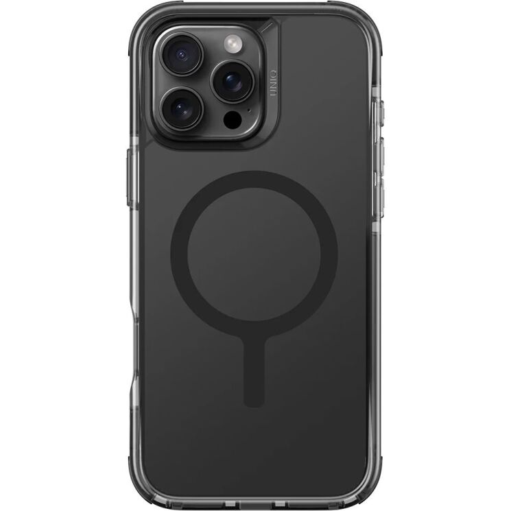 Защитный чехол UNIQ Combat для Apple iPhone 16 Pro Max - Carbon Black: фото 2 из 7
