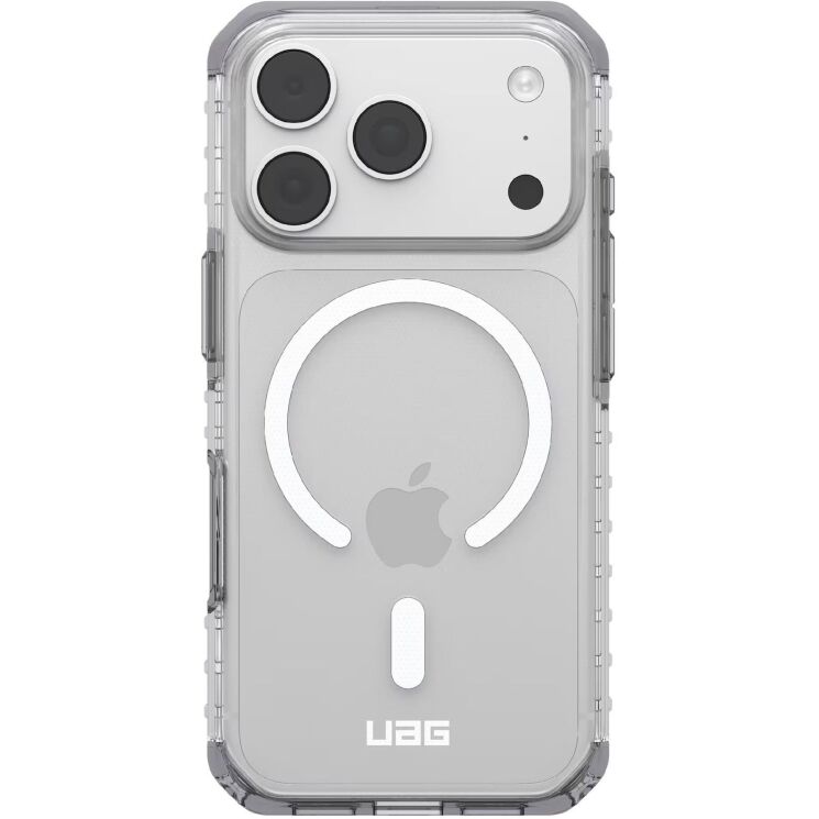 Защитный чехол URBAN ARMOR GEAR Plyo LT Magsafe для iPhone 18 Pro (11459311433B) - Ice / Smoke (440117I) Защитный чехол URBAN ARMOR GEAR Plyo LT Magsafe для iPhone 18 Pro (11459311433B) - Ice / Smoke: фото 1 из 10
