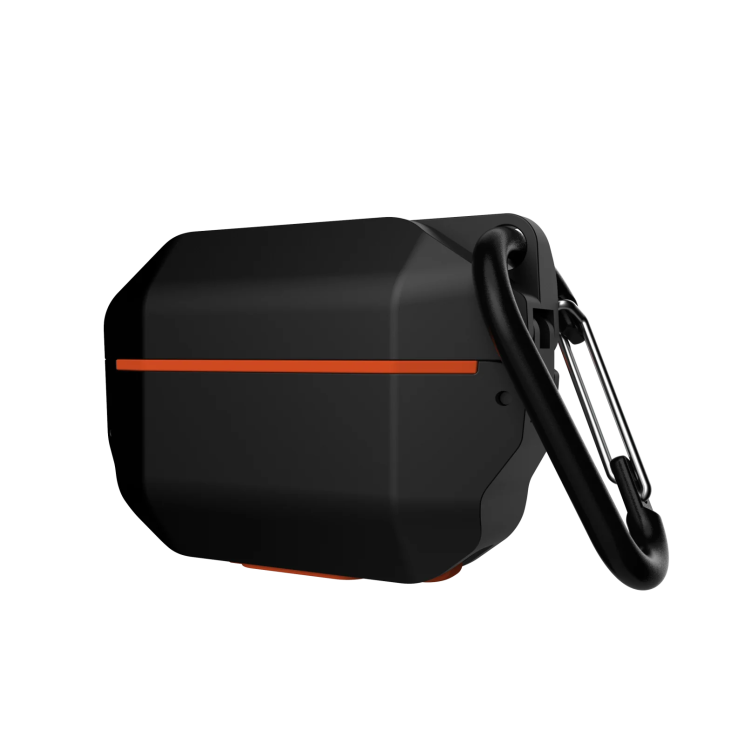 Захисний чохол URBAN ARMOR GEAR (UAG) Hardcase для Apple AirPods Pro - Black/Orange: фото 4 з 8