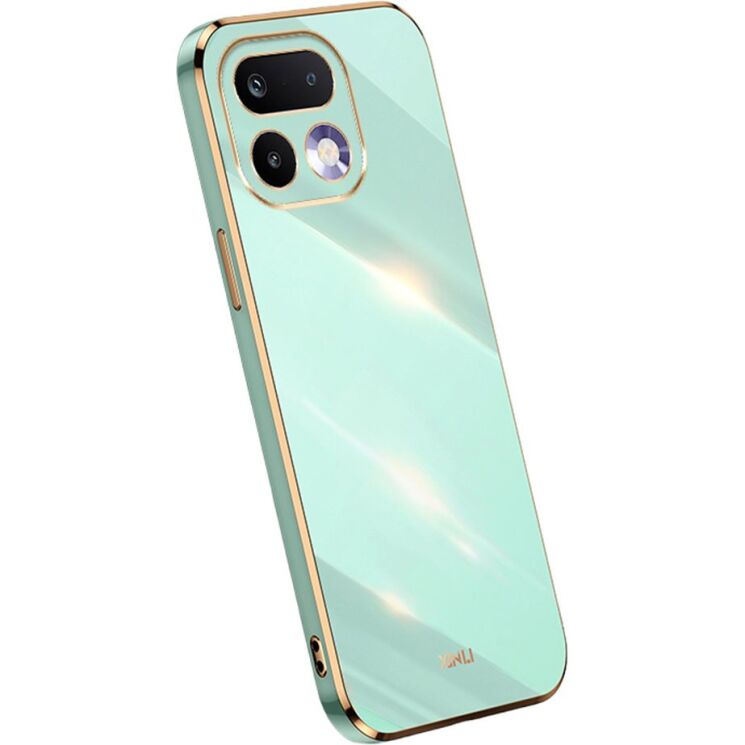 Защитный чехол XINLI Porcelain Design для Realme 16 Pro - Cyan: фото 1 из 7