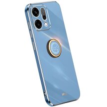Захисний чохол XINLI Porcelain Magnetic для OPPO Reno 14 5G - Blue: фото 1 з 8