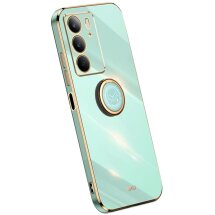 Защитный чехол XINLI Porcelain Magnetic для Realme C75 - Cyan: фото 1 из 7