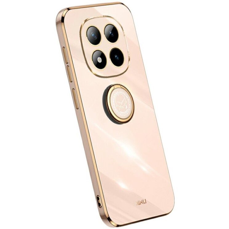 Защитный чехол XINLI Porcelain Magnetic для Xiaomi Redmi Note 15 Pro Plus / Poco M8 Pro 5G - Pink: фото 1 из 5