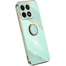 Защитный чехол XINLI Porcelain Ring для Xiaomi 14T - Cyan: фото 1 из 5