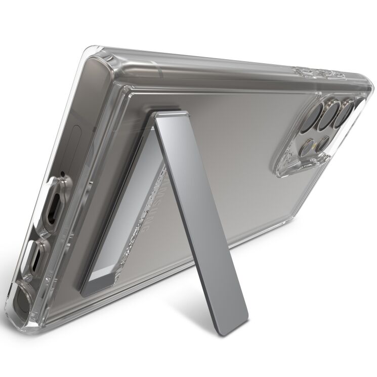 Захисний чохол Zagg Gear4 Crystal Palace with Kickstand для Samsung Galaxy S24 Ultra (S928) 702314092 - Clear: фото 3 з 8