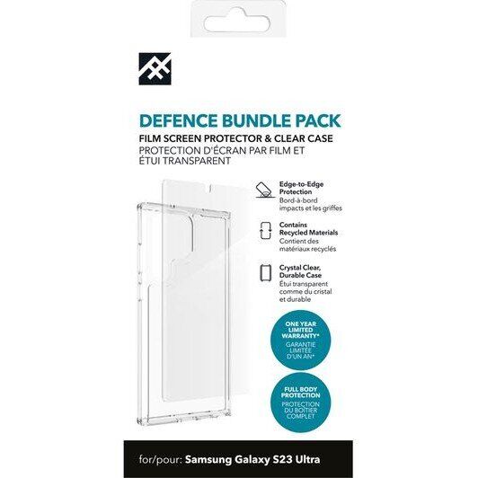 Захисний чохол Zagg iFrogz Defence Case + Screen Protector для Samsung Galaxy S23 Ultra (S918) 302011028 - Clear: фото 2 з 3