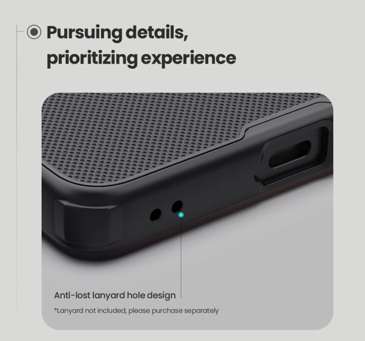 Защитный (PC+TPU) чехол NILLKIN Frosted Shield Pro для Samsung Galaxy S26 Ultra - Black: фото 14 из 19