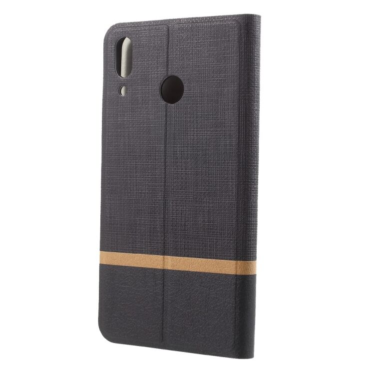 Чехол-книжка Deexe Lines Texture для ASUS Zenfone 5 (ZE620KL) / 5Z (ZS620KL) - Black: фото 3 из 6