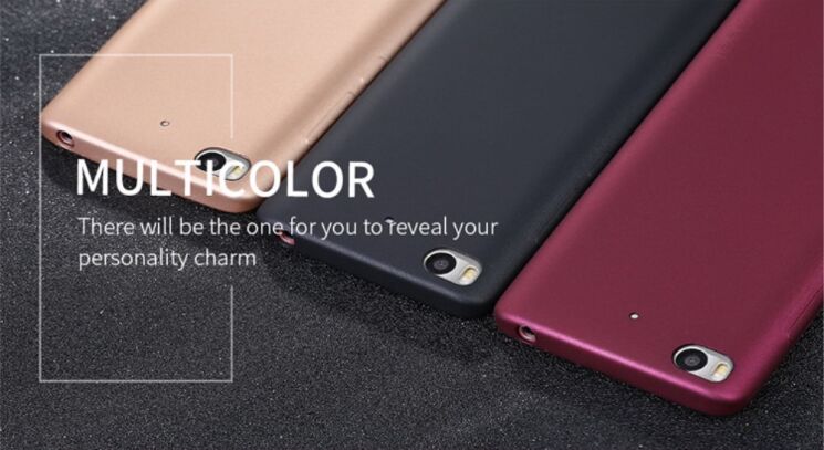 Силіконовий (TPU) чохол X-LEVEL Matte для Xiaomi Mi 5s - Gold: фото 7 з 15