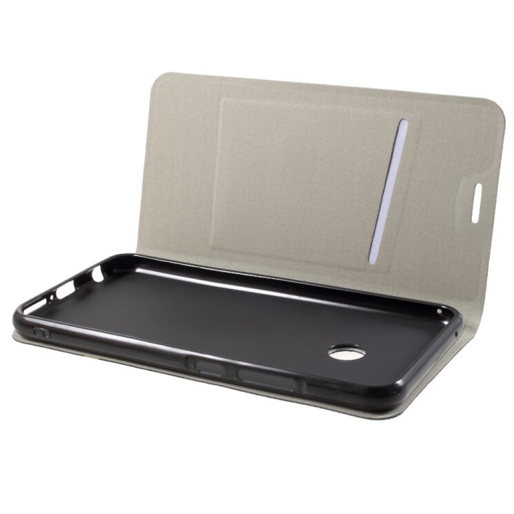 Чехол-книжка Deexe Lines Texture для ASUS Zenfone 5 (ZE620KL) / 5Z (ZS620KL) - Black: фото 5 из 6