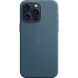 Оригинальный чехол FineWoven MagSafe для Apple iPhone 15 Pro Max (MT4Y3) - Pacific Blue (349618L). Фото 2 из 10