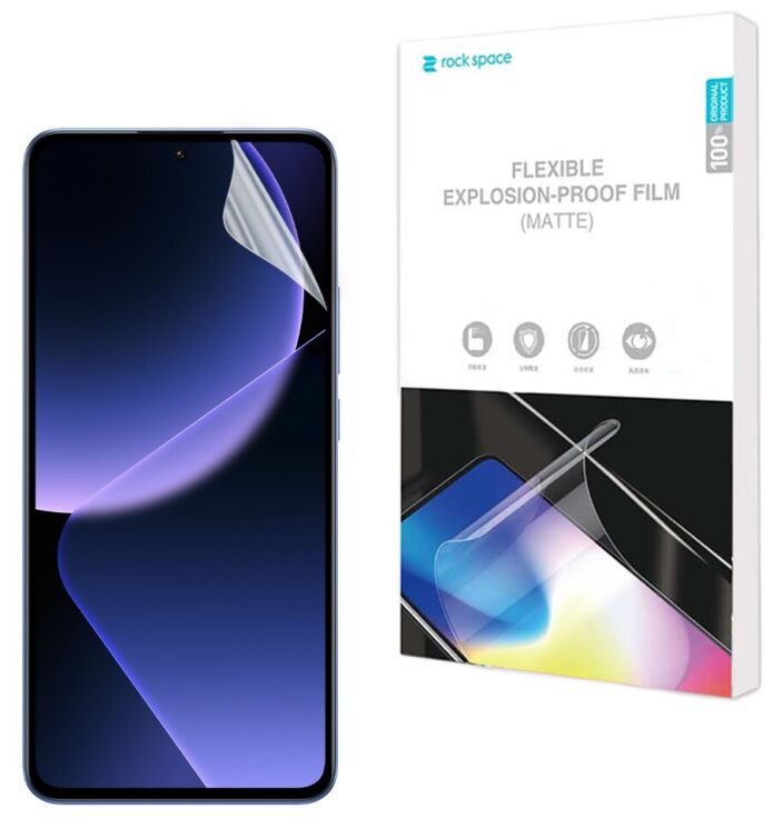 Антиблікова плівка на екран RockSpace Explosion-Proof Matte для Xiaomi 13T / 13T Pro: фото 1 з 8