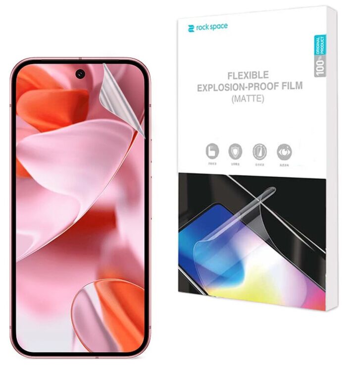 Антиблікова плівка на екран RockSpace Matte для Google Pixel 9: фото 1 з 8
