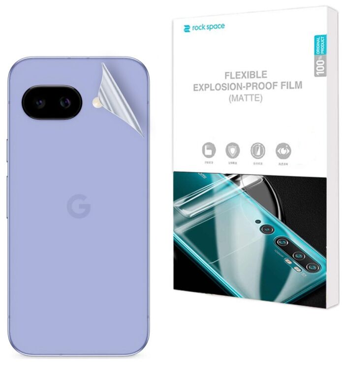 Антиблікова плівка на задню панель RockSpace Explosion-Proof Matte для Google Pixel 9a: фото 1 з 9