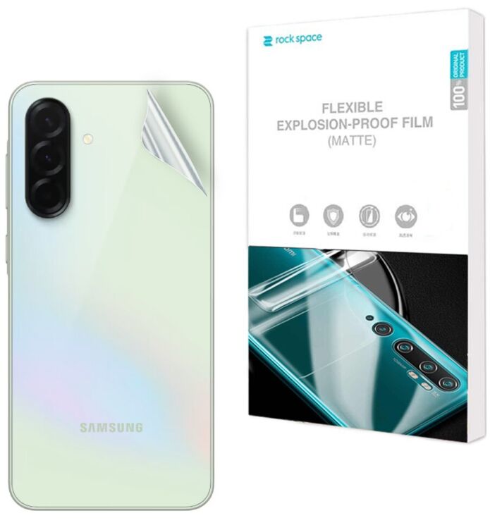 Антиблікова плівка на задню панель RockSpace Explosion-Proof Matte для Samsung Galaxy A36 (A366): фото 1 з 9