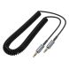 AUX-кабель Hoco UPA31 Cindy spring (3m) - Black (896289B). Фото 4 из 8