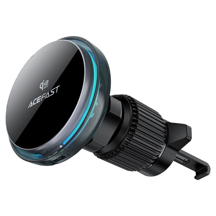 Автомобильный держатель с функцией беспроводной зарядки ACEFAST D61 Qi2 (25W) - Metal Grey (982710H) Автомобильный держатель с функцией беспроводной зарядки ACEFAST D61 Qi2 (25W) - Metal Grey: фото 1 из 8