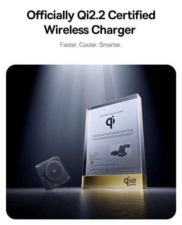 Беспроводное зарядное устройство Baseus PicoGo AF21 3 in 1 Qi2 35W + кабель Type-C to Type-C (1m) E0205402 - Black (958324B) Беспроводное зарядное устройство Baseus PicoGo AF21 3 in 1 Qi2 35W + кабель Type-C to Type-C (1m) E0205402 - Black: фото 21 из 21