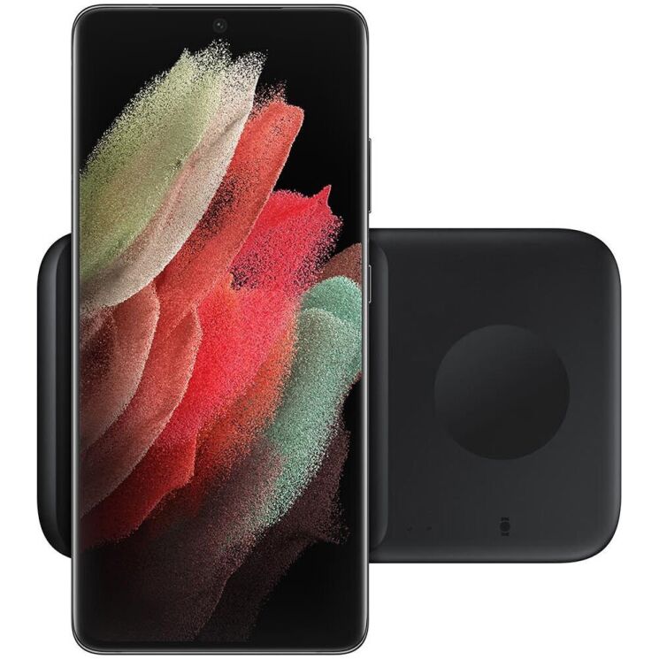 Беспроводное зарядное устройство Samsung Wireless Charger Duo (EP-P4300TBRGRU) - Black: фото 6 из 7