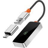 Беспроводной автомобильный адаптер WIWU Wi-CP002 (Wireless Apple CarPlay) - Silver: фото 1 из 7