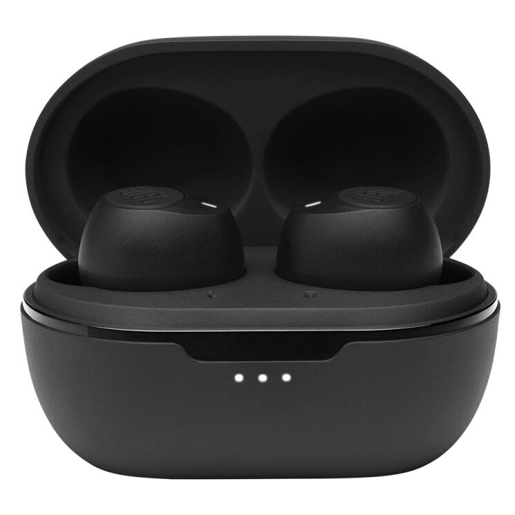 Беспроводные наушники JBL TUNE 115TWS (JBLT115TWSBLK) - Black (400041B) Беспроводные наушники JBL TUNE 115TWS (JBLT115TWSBLK) - Black: фото 2 из 9