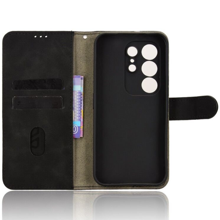 Чохол Deexe Classic Wallet для TECNO Camon 50 - Black: фото 4 з 7