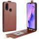 Чехол Deexe Flip Case для OPPO A31 - Brown (213304Z). Фото 1 из 8