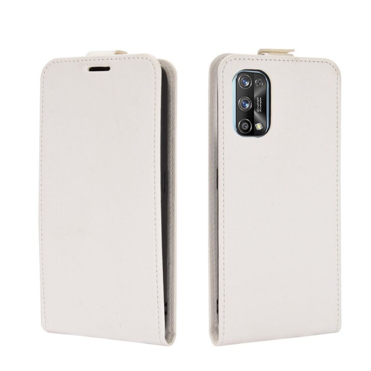 Чохол Deexe Flip Case для Realme 7 Pro - White: фото 4 з 9