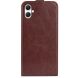 Чохол Deexe Flip Case для Samsung Galaxy A05 (A055) - Brown (340428Z). Фото 4 з 5