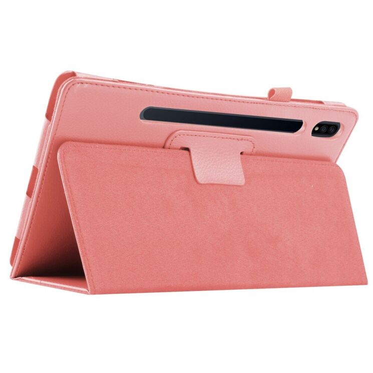 Чехол Deexe Folder Style для Samsung Galaxy Tab S7 (T870/875) / S8 (X700/706) - Pink: фото 4 из 7
