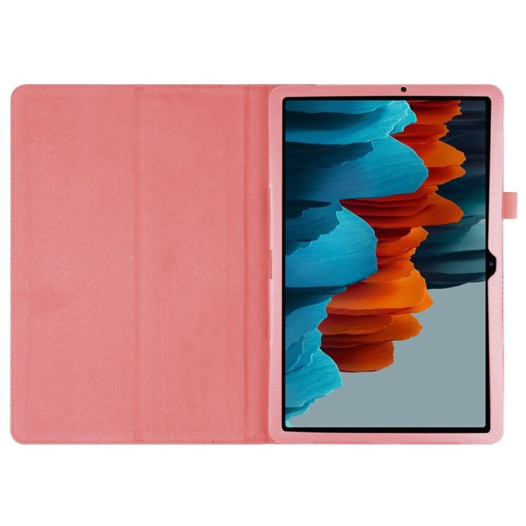 Чехол Deexe Folder Style для Samsung Galaxy Tab S7 (T870/875) / S8 (X700/706) - Pink: фото 5 из 7